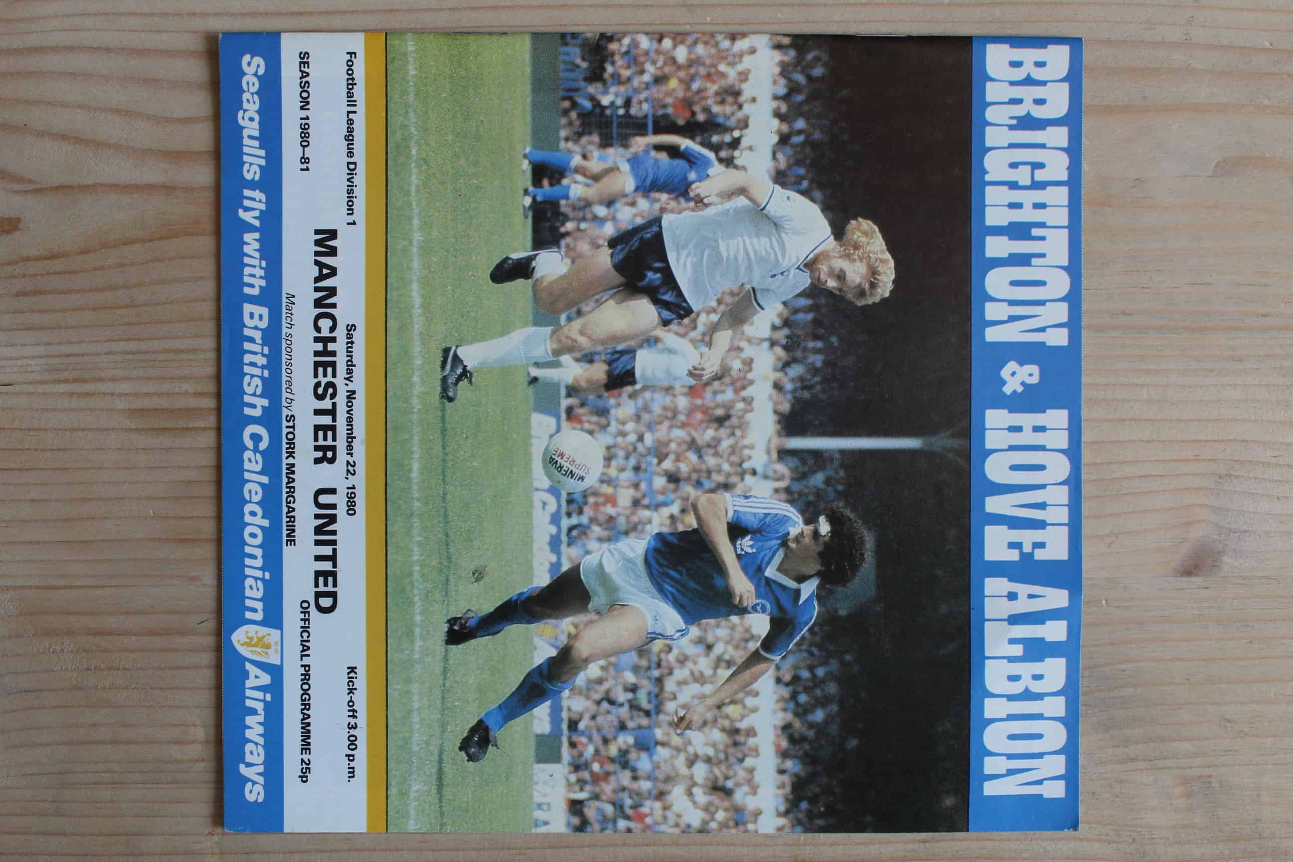 Brighton & Hove Albion FC v Manchester United FC